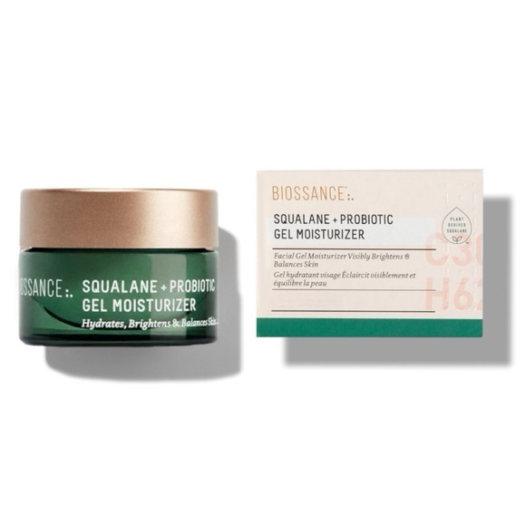 BIOSSANCE SQUALANE AND PROBIOTIC GEL MOISTURISER TRAVEL SIZE 15ML - BNIB - Picture 1 of 2